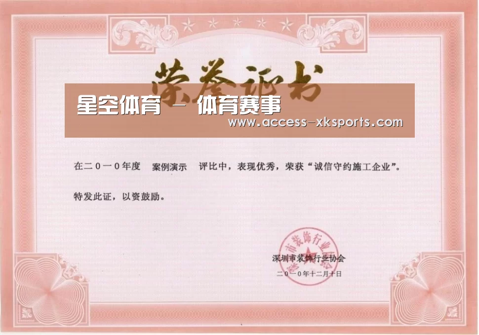 荣誉证书二